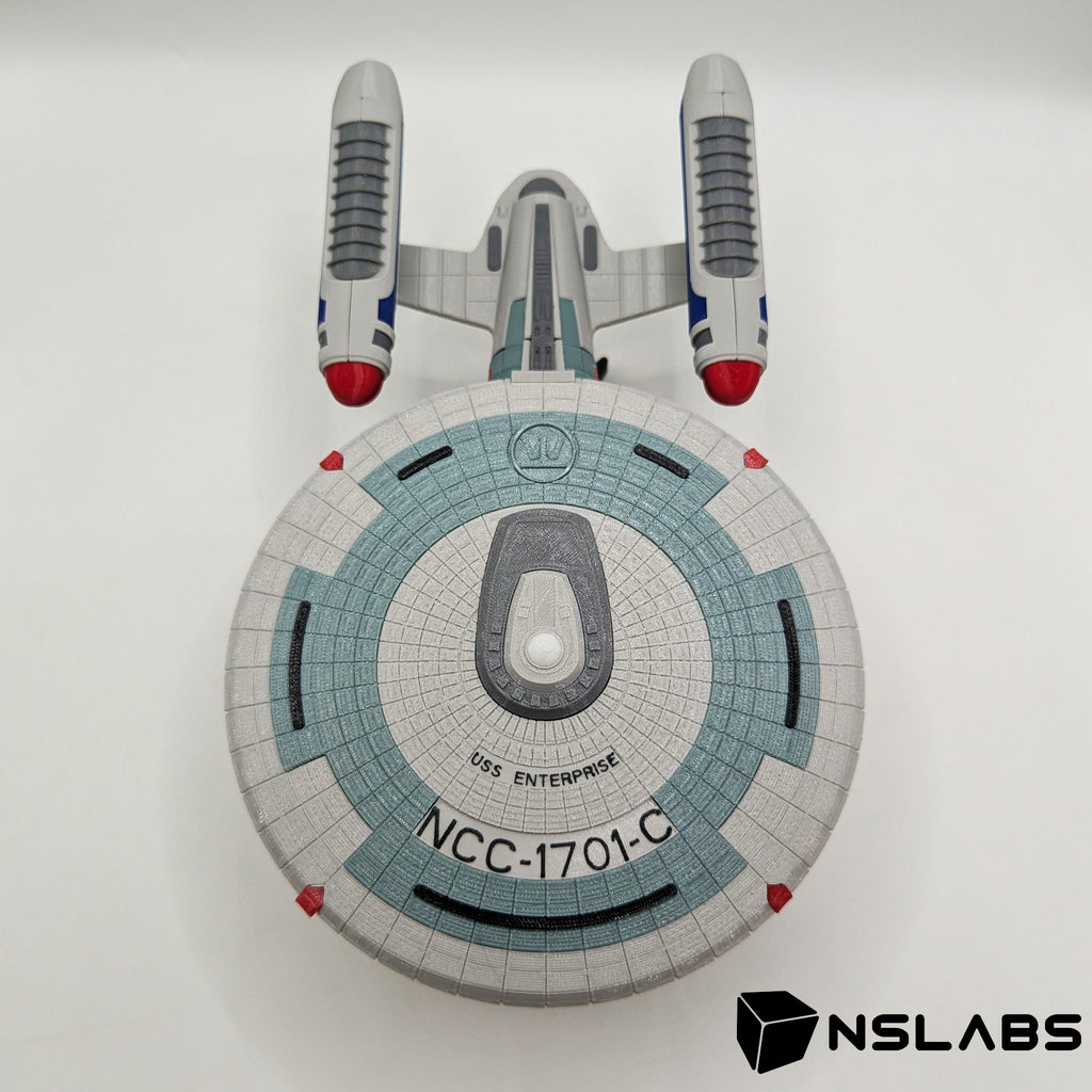 USS Enterprise C NCC-1701-C Star Trek The Next Generation Model Fan Made Replica [ST004]