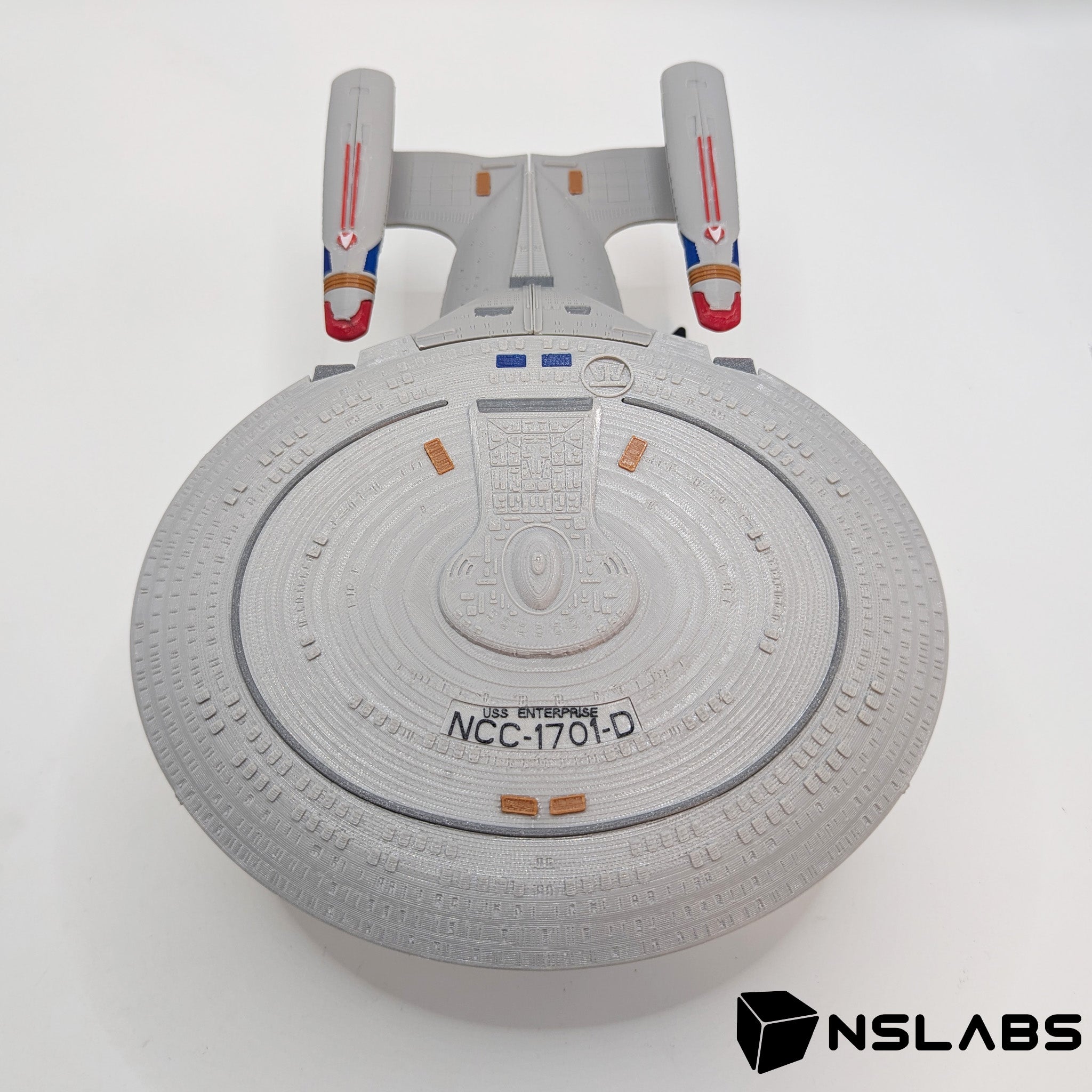 USS Enterprise D NCC-1701-D Star Trek The Next Generation Model Fan Made Replica [ST005]
