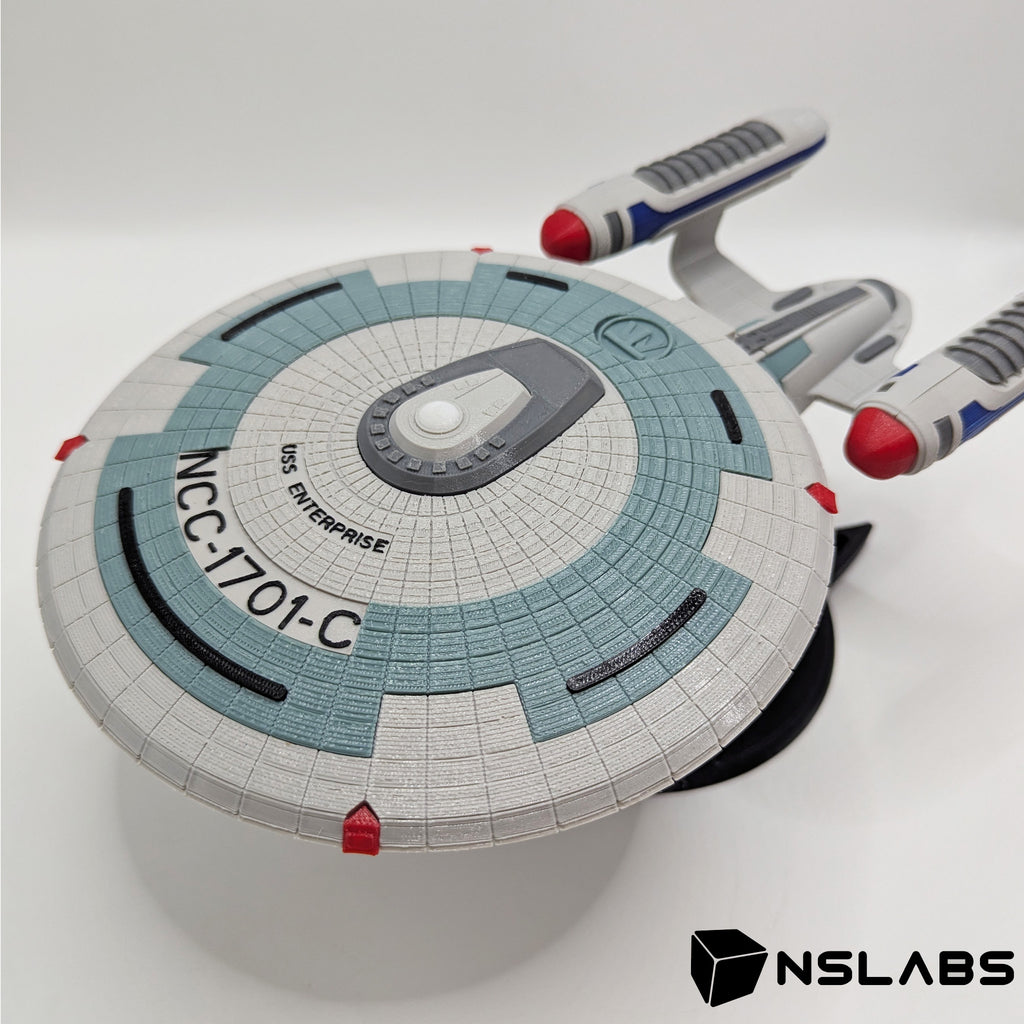 USS Enterprise C NCC-1701-C Star Trek The Next Generation Model Fan Made Replica [ST004]