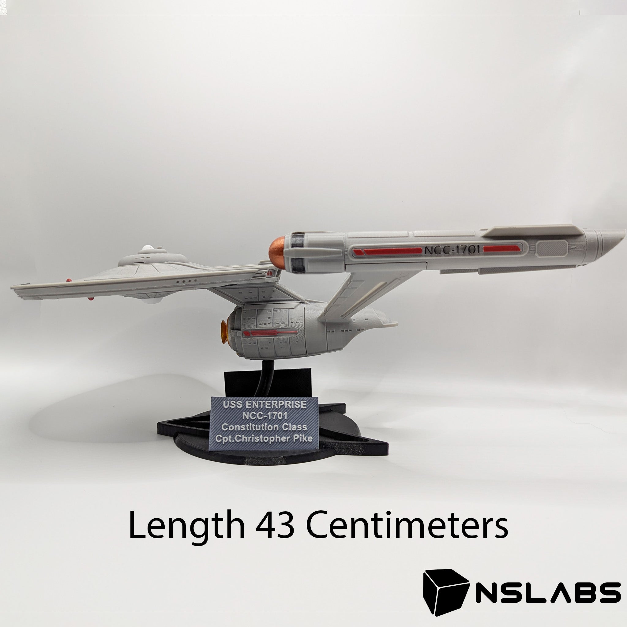 USS Enterprise NCC 1701 Star Trek Strange New Worlds Fan Made Replica [ST001]