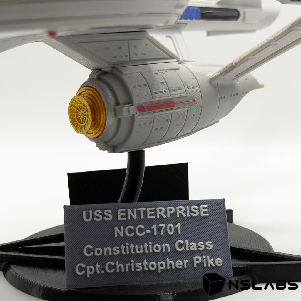 USS Enterprise NCC 1701 Star Trek Strange New Worlds Fan Made Replica [ST001]